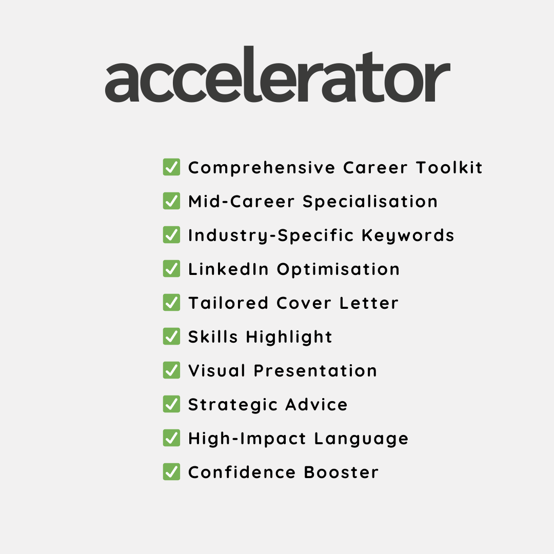 Accelerator Resume