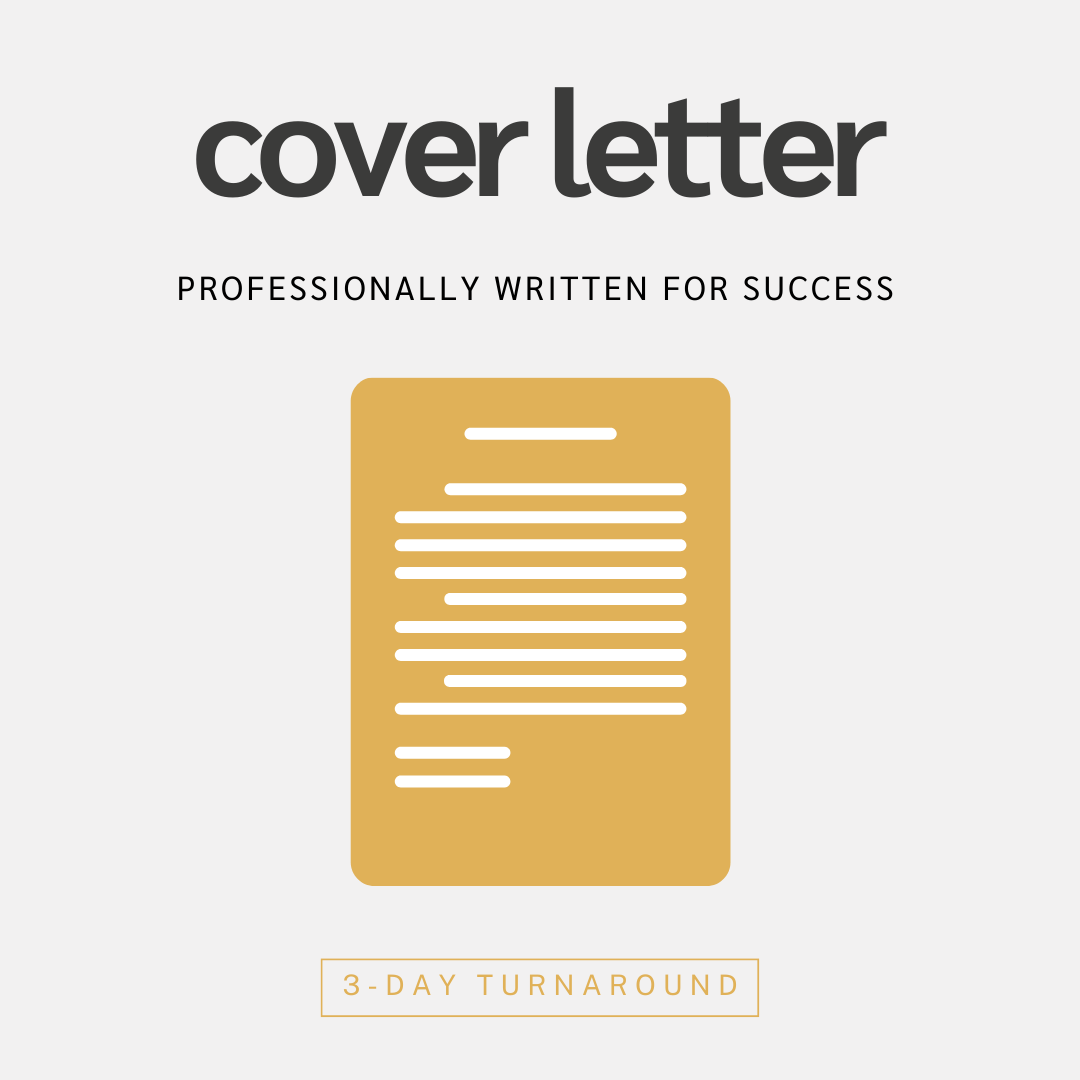 Cover Letter