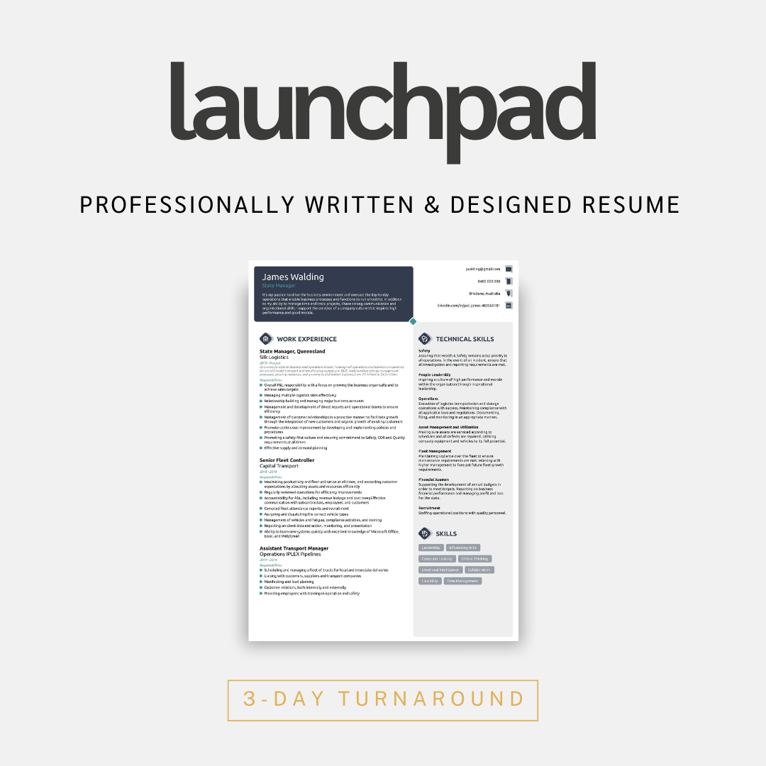Launchpad Resume