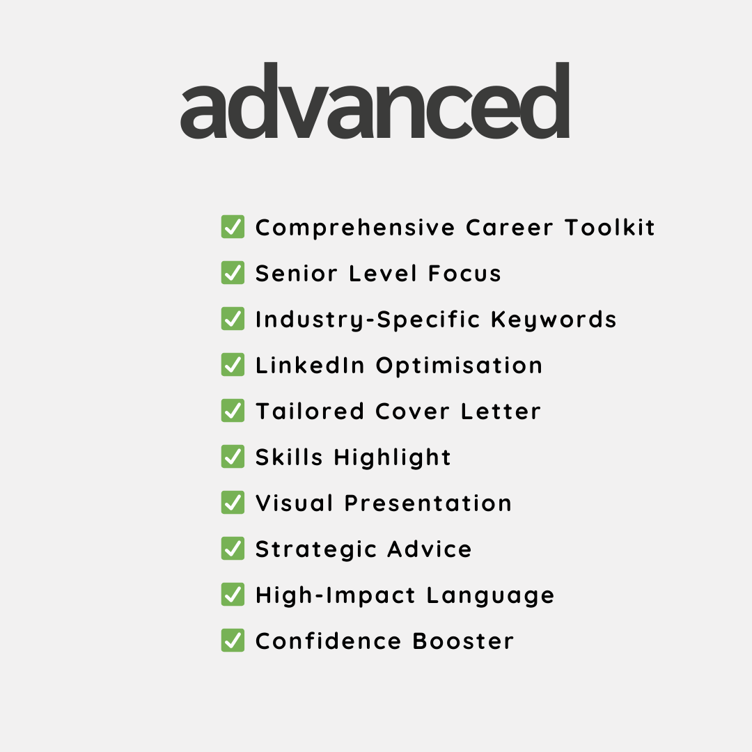 Advanced Resume