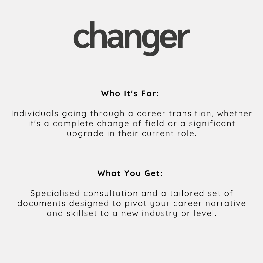 Changer Resume